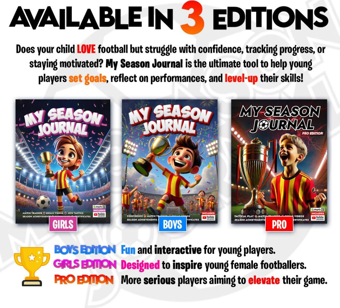 My Season Journal - PRO Edition Age 9+