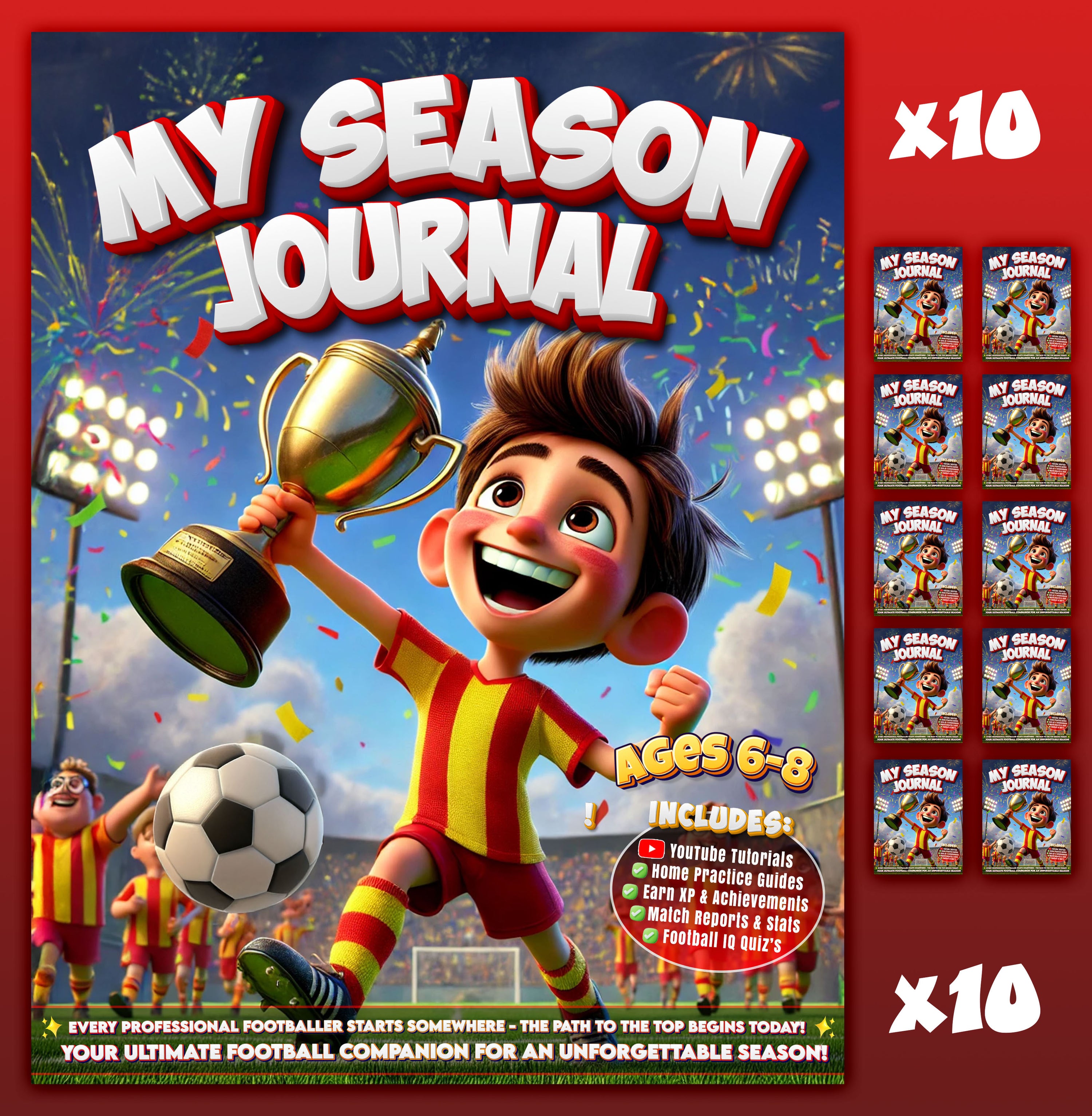 x10 Power Pack - AGE 6-8YRS